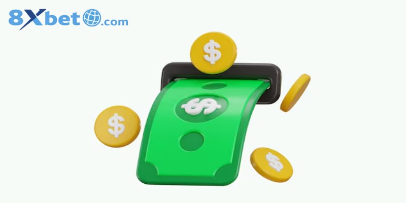 Cách rút tiền 8XBET qua ví điện tử kín đáo